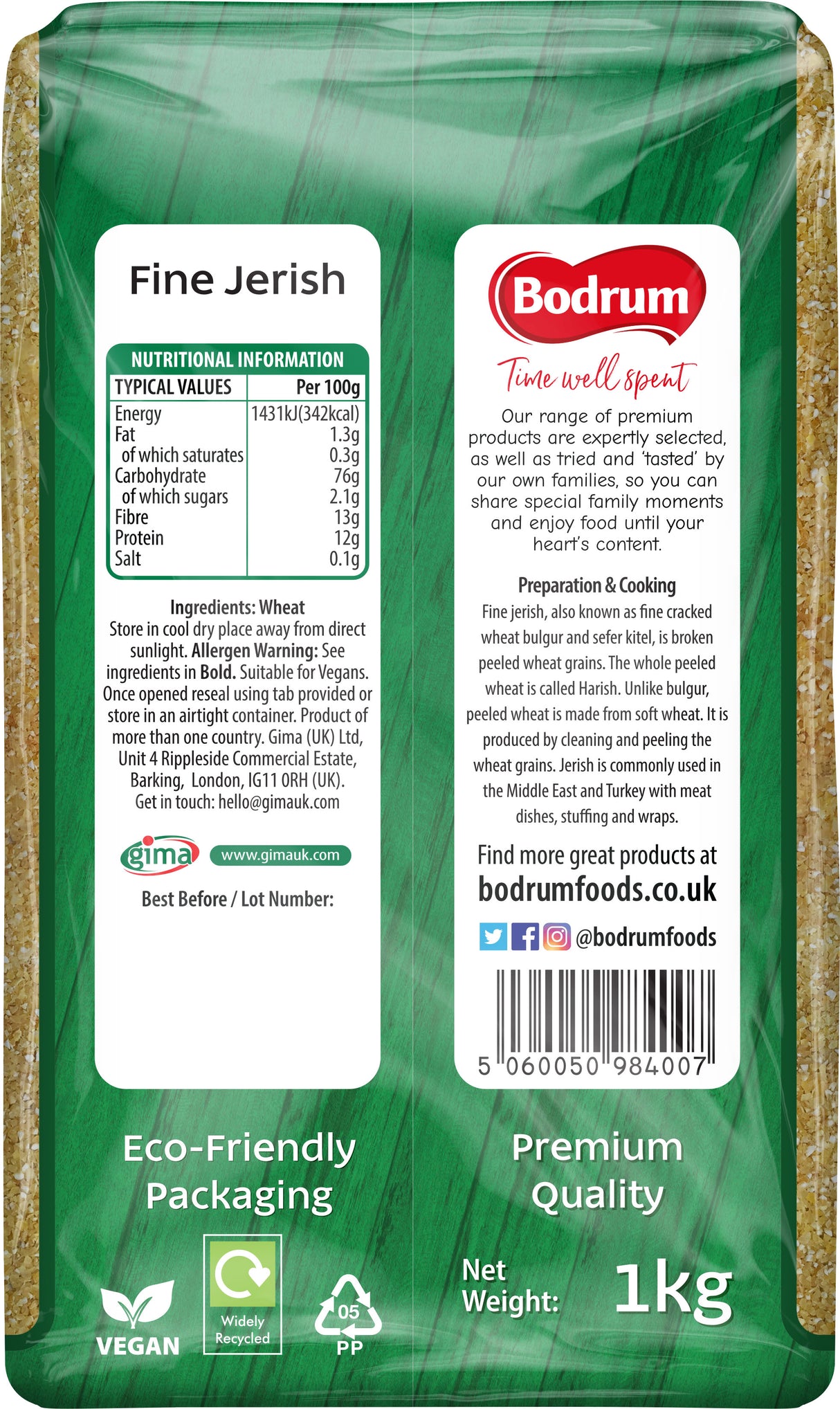 Bodrum Fine Jerish 1kg