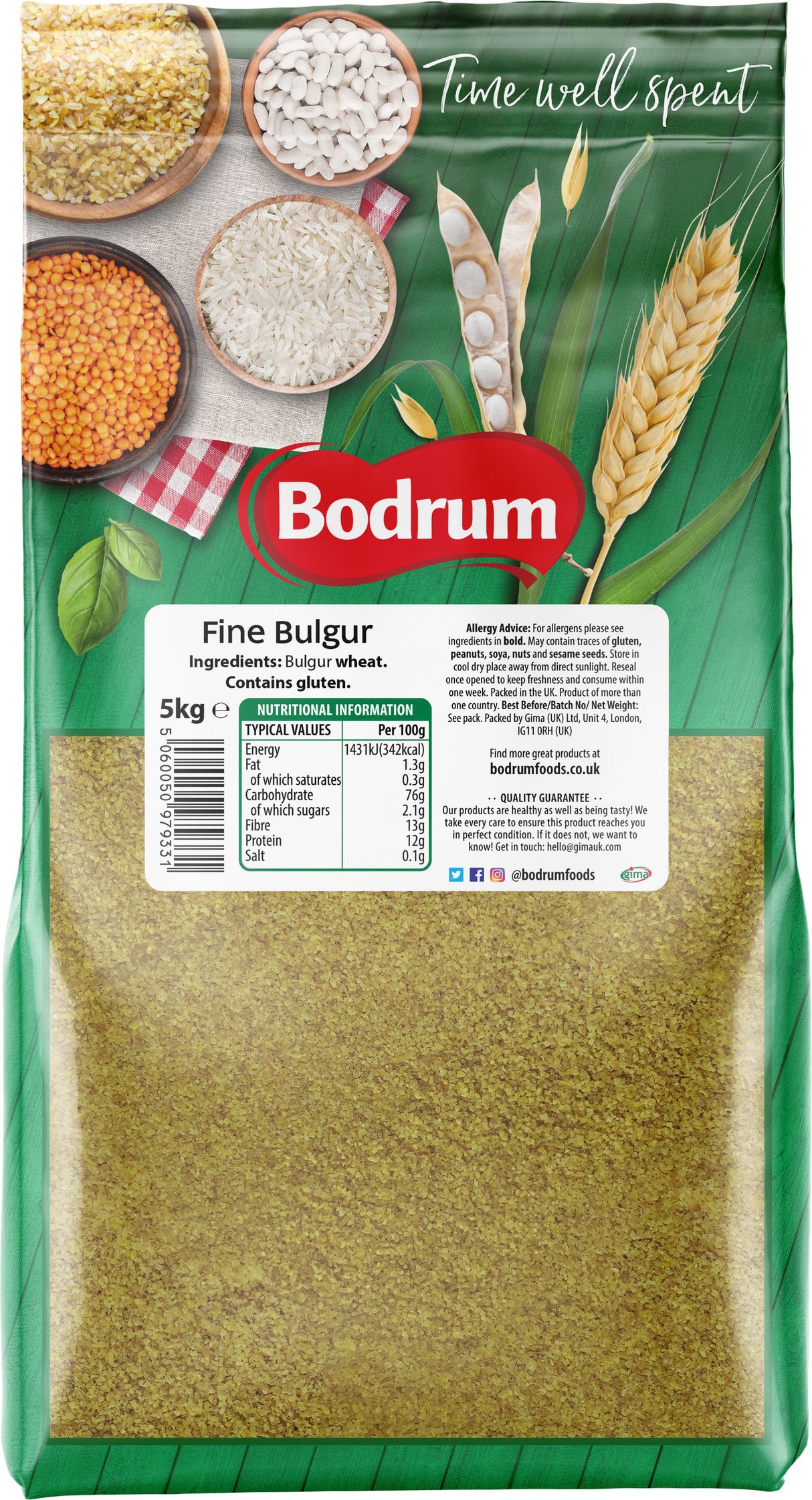 Bodrum Fine Bulgur 5kg