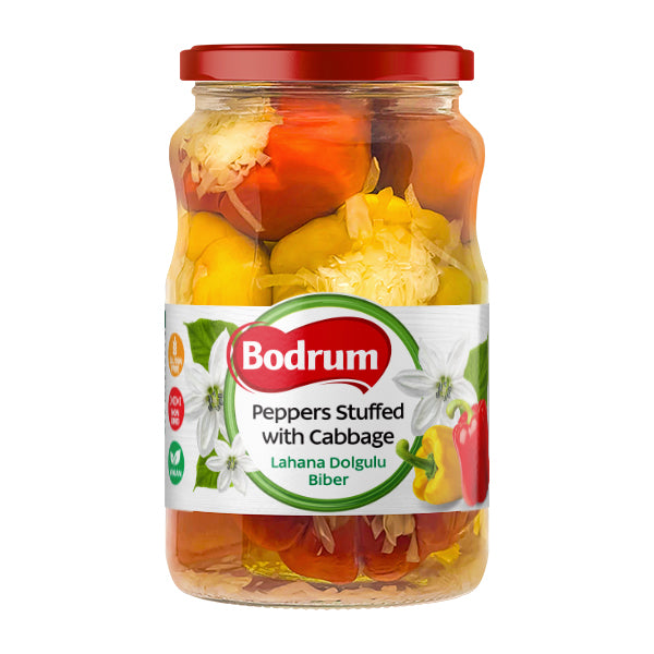 Bodrum Red & Yellow Peppers Stuffed with Cabbage 1650g