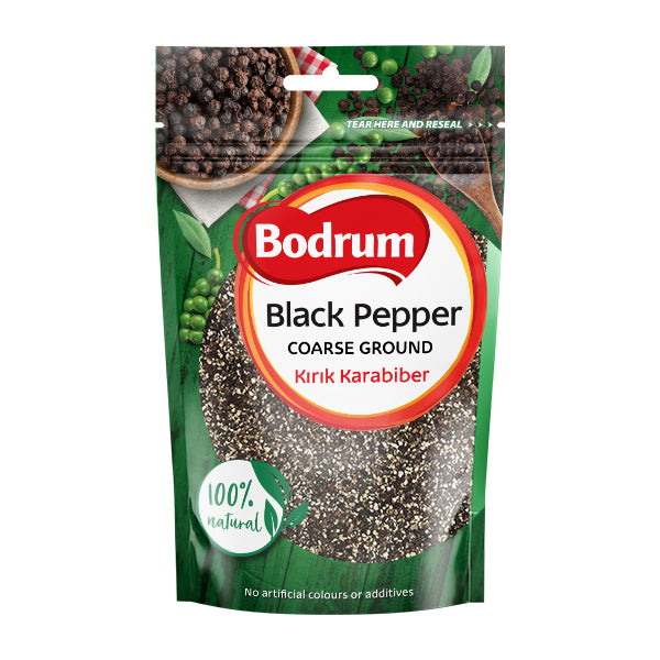 Bodrum Black Pepper Coarse Ground 100g