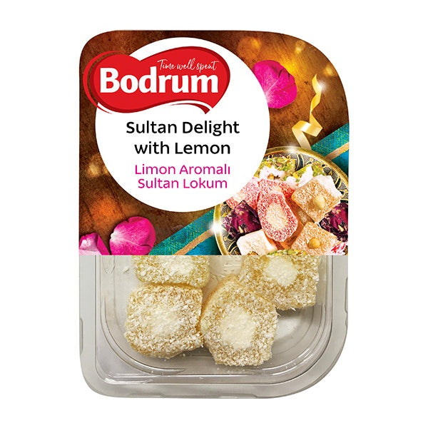 Bodrum Sultan with Lemon Turkish Delight 200g
