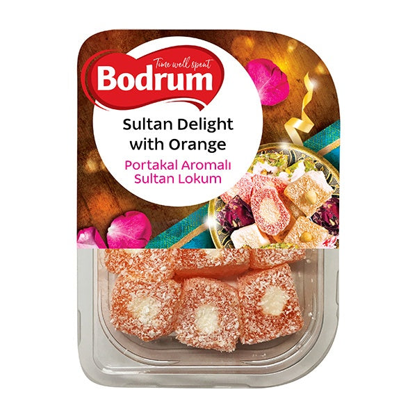 Bodrum Sultan with Orange Turkish Delight 200g