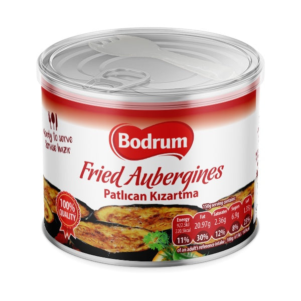 Bodrum Ready-to-Eat Fried Aubergine Slices 400g