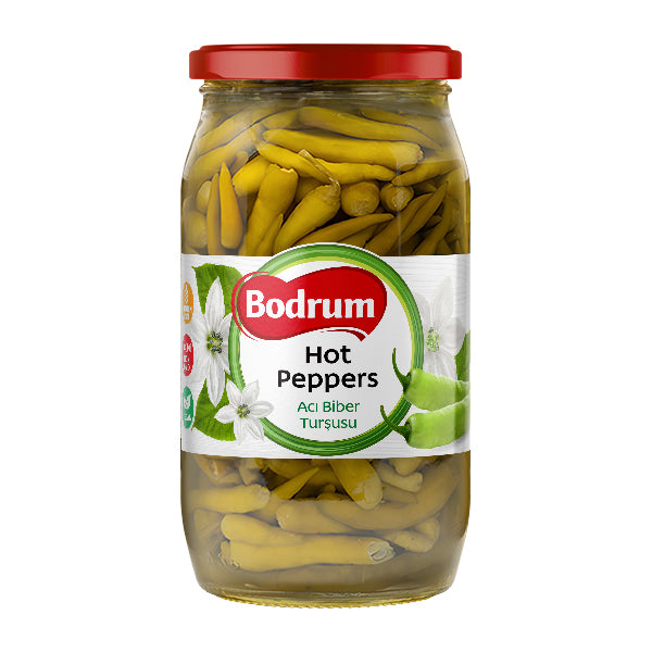 Bodrum Pickled Hot Peppers 840g