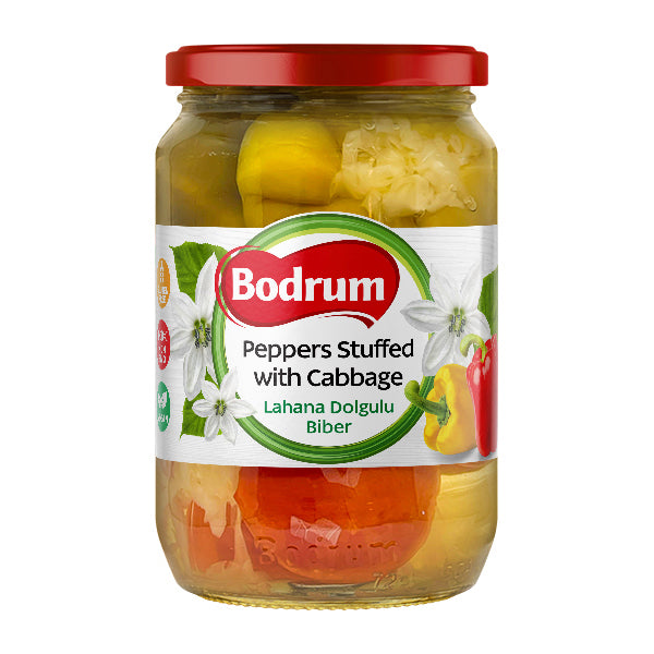 Bodrum Peppers with Stuffed Cabbage 680g