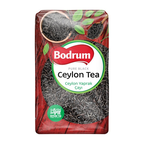 Bodrum Ceylon Black Tea package on a white background