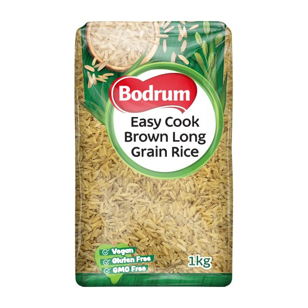 Bodrum Brown Easy-Cook Long Grain Rice 1kg