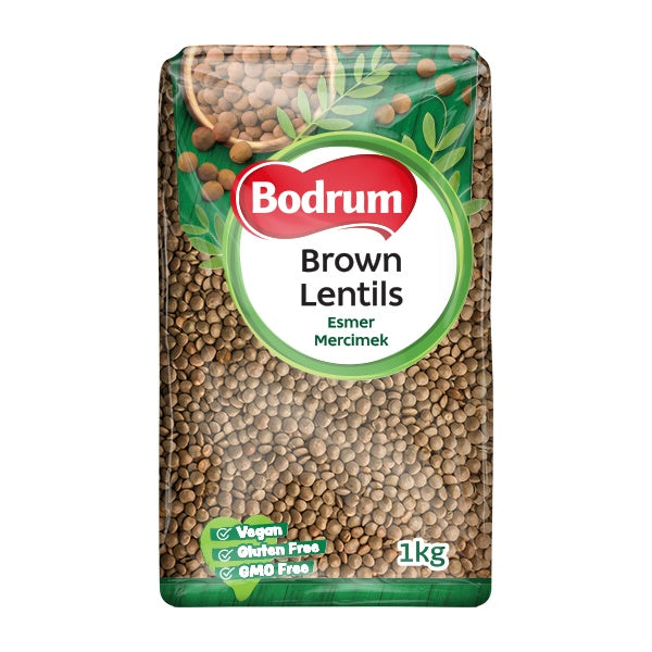 Bodrum Brown Lentils 1kg