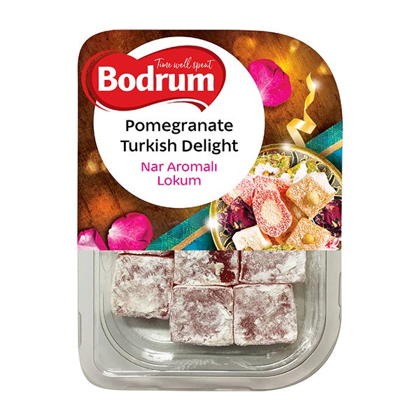 Bodrum Pomegranate Turkish Delight 200g