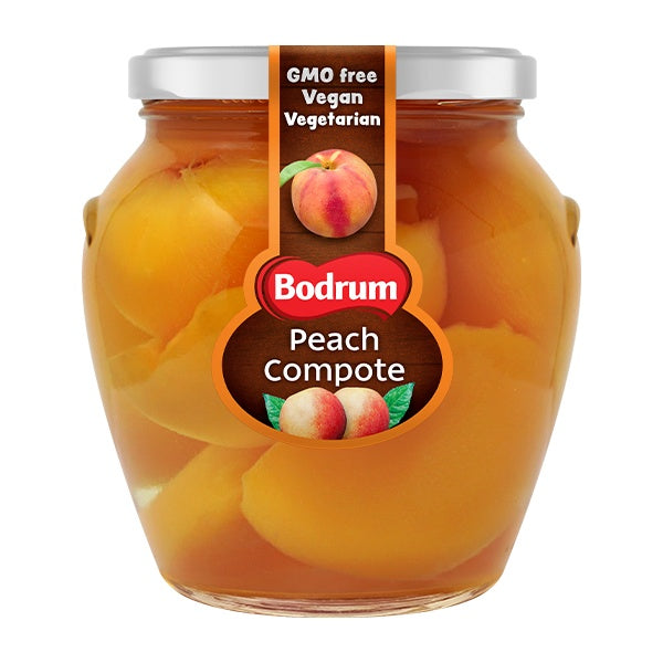 Bodrum Peeled Peach Compote 560g