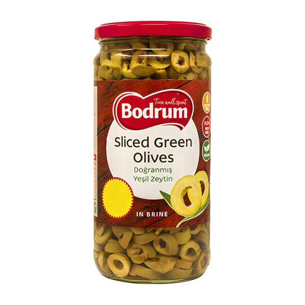 Bodrum Sliced Green Olives 720g