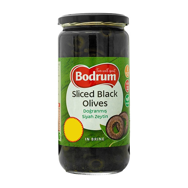 Bodrum Sliced Black Olives 720g