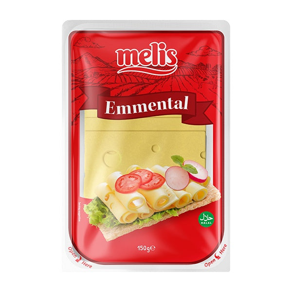 Melis Sliced Emmental Cheese 150g