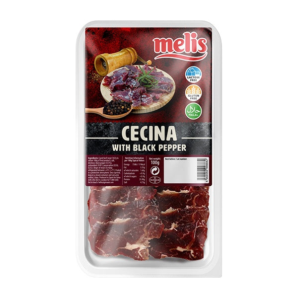 Melis Cecina with Black Pepper 100g