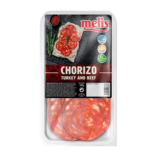 Melis Turkey & Beef Chorizo 100g