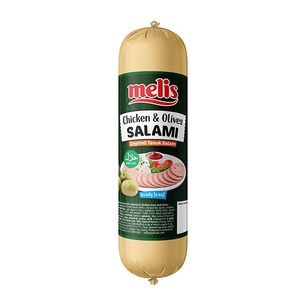 Melis Chicken Salami with Olives 500g