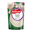 Packaging of Bodrum Onion Powder with onion images on a white background