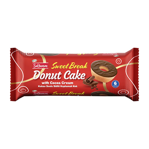 Sultanim Donut Cake with Cocoa Cream 240g
