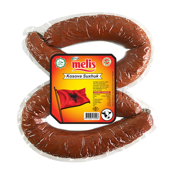 Melis Kosova Suxhuk Mild – Twin Pack Sausages (Approx. 650g)