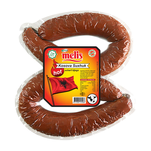 Melis Kosova Hot Suxhuk – Twin Pack (Approx. 650g)