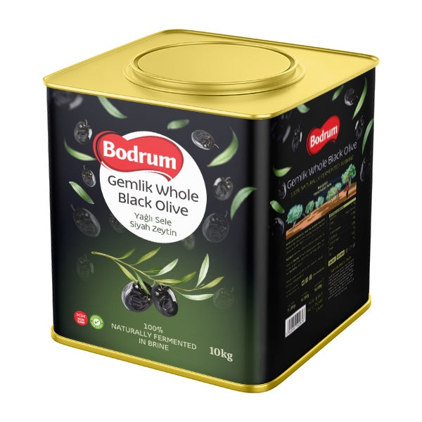 Bodrum Gemlik Black Olives 10kg