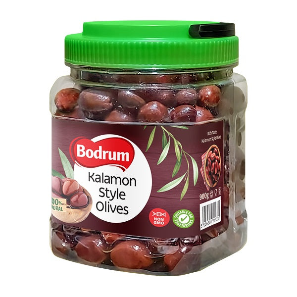 Bodrum Red Kalamon-Style Olives 900g