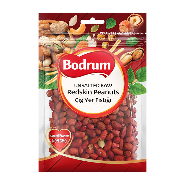 Bodrum Peanuts Redskin Raw 150g