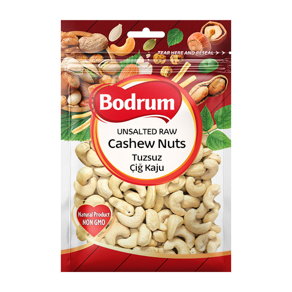 Bodrum Cashew Nuts Raw 150g