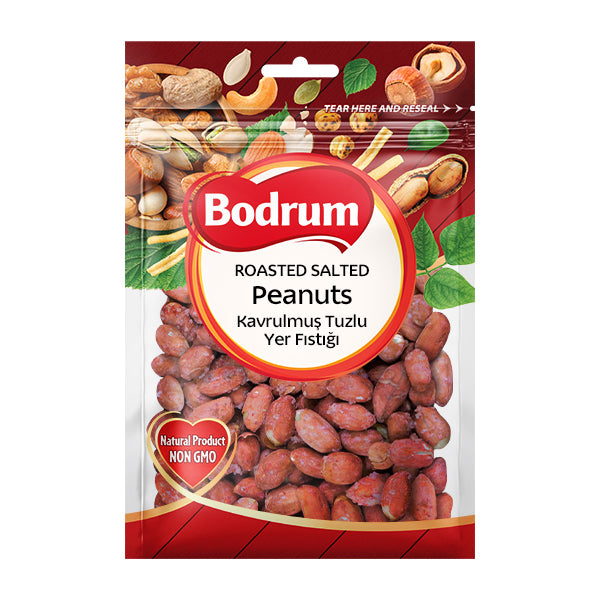 Bodrum Roasted & Salted Peanuts 150g