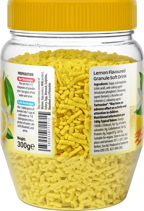 Bodrum Lemon Flavoured Instant Drink (Oralet) 300g