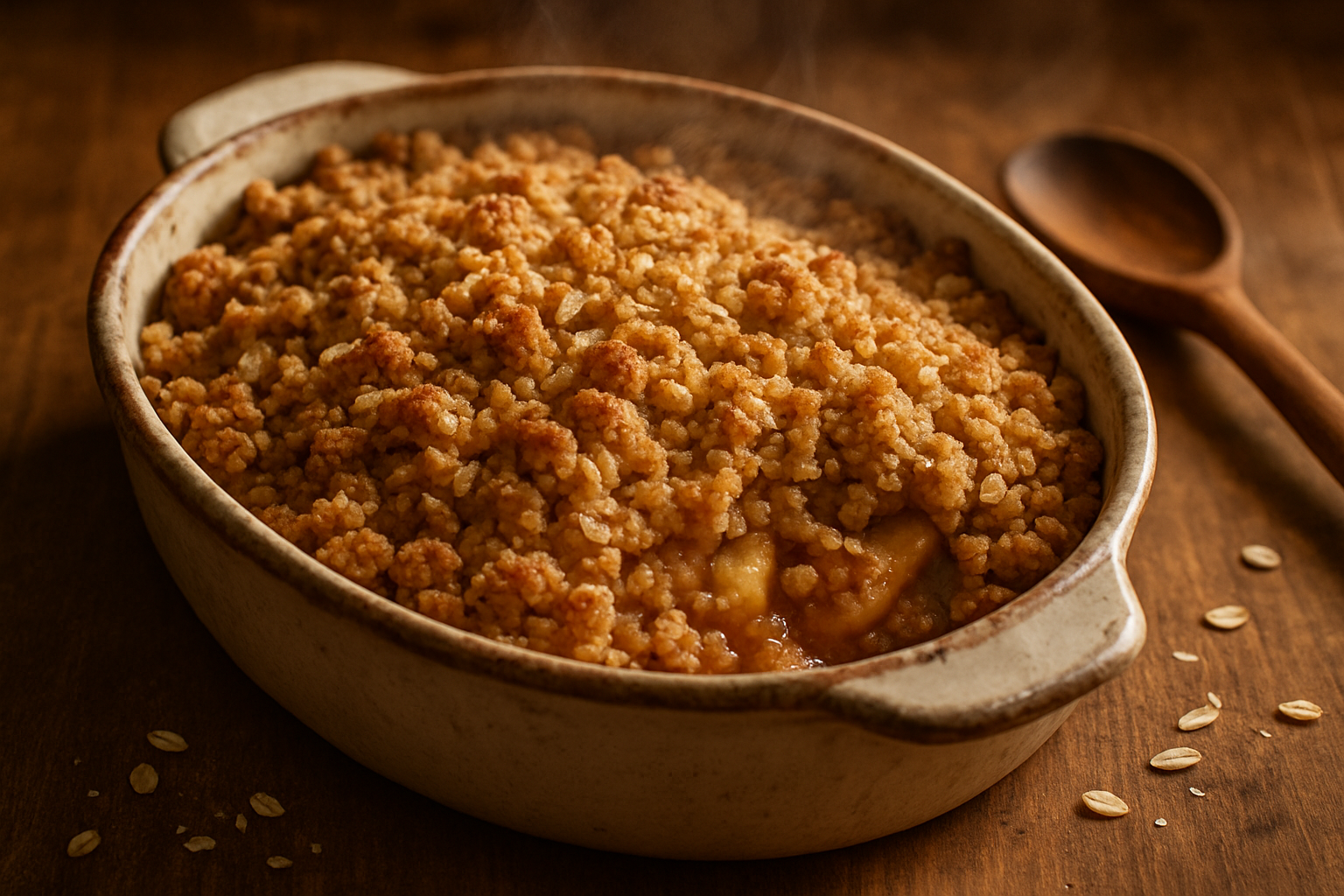 Homemade Apple Crumble