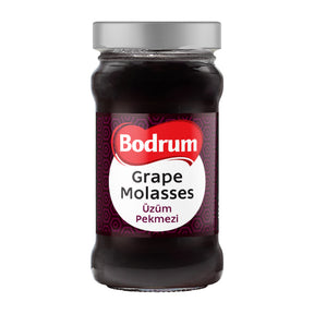 Jar of Bodrum Grape Molasses on a white background