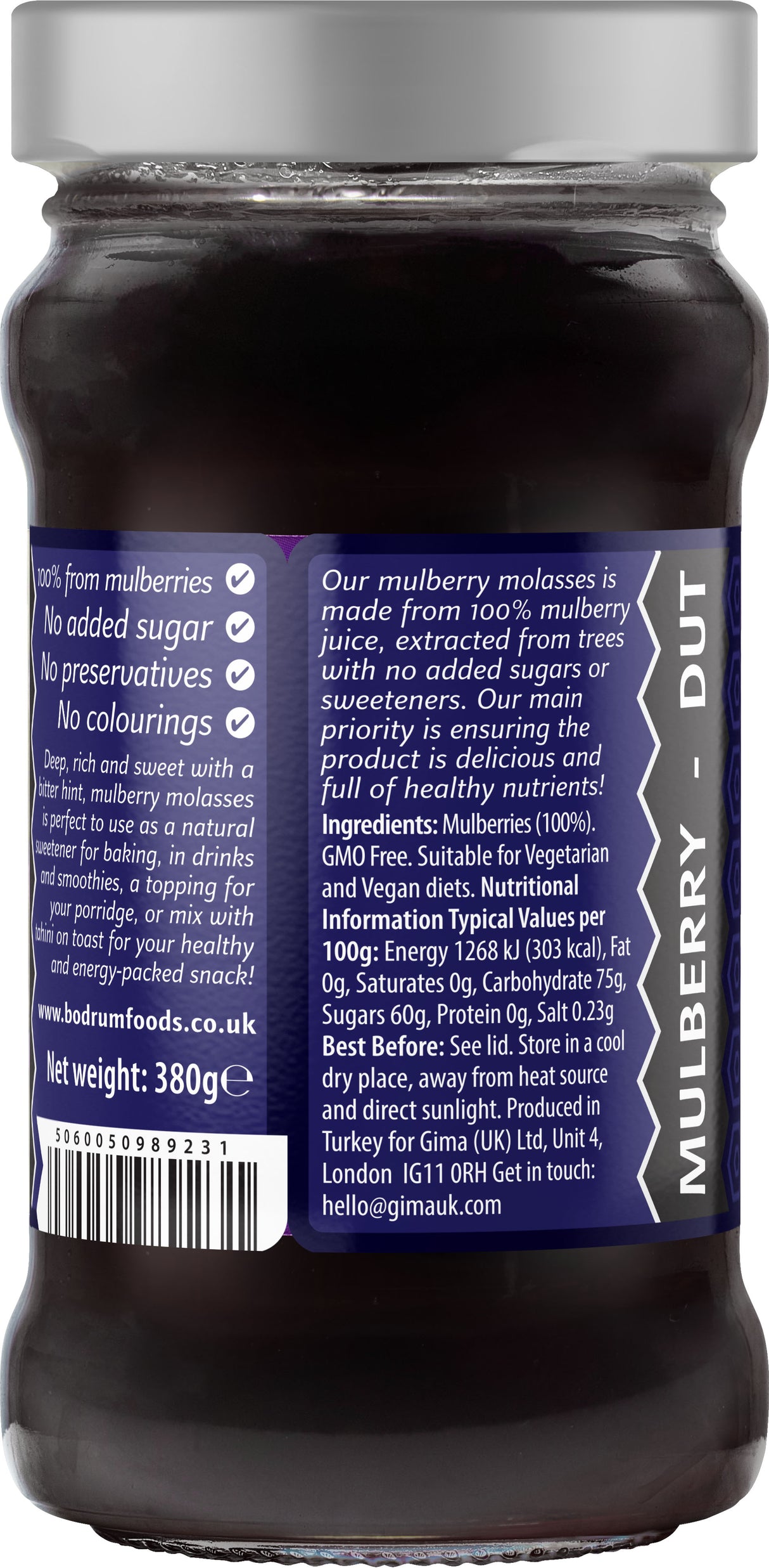 Bodrum Mulberry Molasses 380g