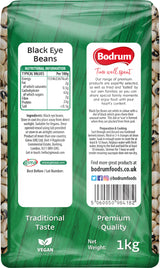 Bodrum Black Eye Beans 1kg