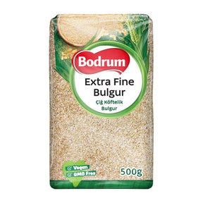 Bodrum Extra Fine Bulgur package on a white background