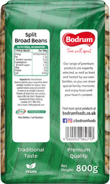 Bodrum Split Broad Beans 800g