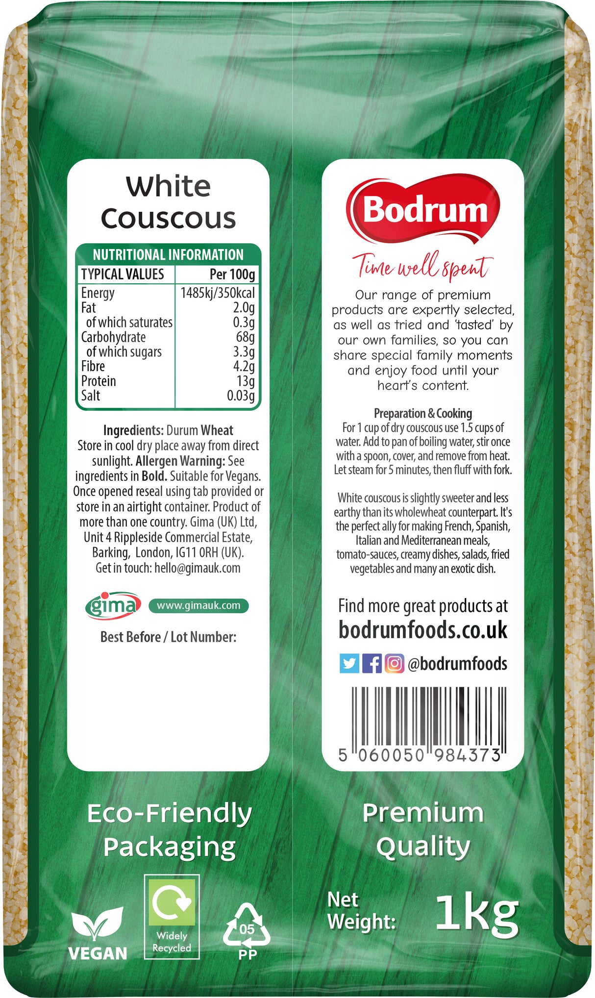 Bodrum Couscous 1kg