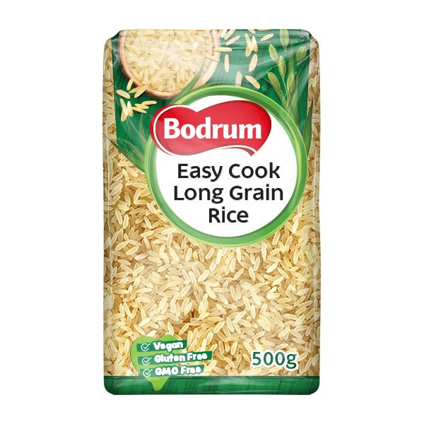 Bodrum Easy Cook Rice 500g | Quick & Convenient | Buy Online – Bodrum Foods