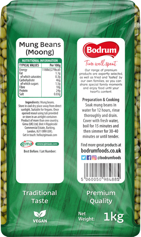 Bodrum Mung Beans 1kg