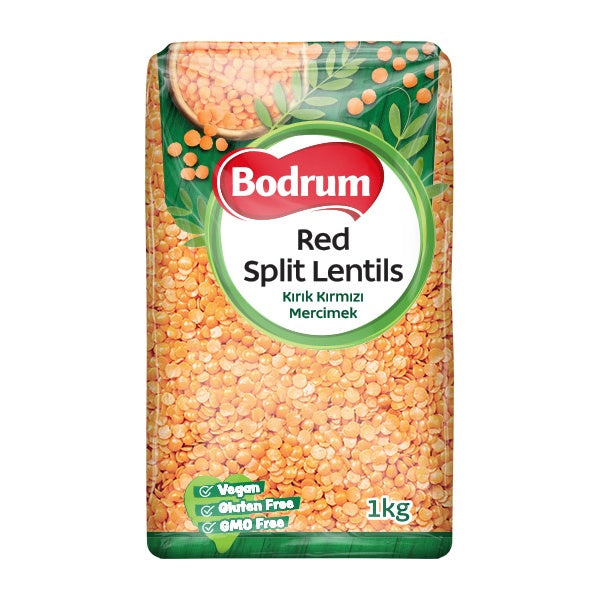 Bodrum Split Red Lentils 1kg