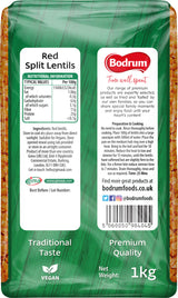 Bodrum Split Red Lentils 1kg