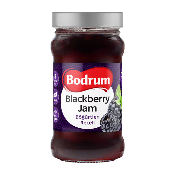 Bodrum Blackberry Jam 380g | Rich & Fruity Spread