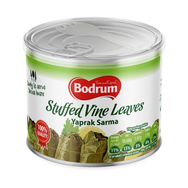 Bodrum Ready-to-Eat Stuffed Vine Leaves 400g