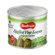 Can of Bodrum Stuffed Vine Leaves on a white background