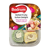 Bodrum Rolled Fruity Sultan Turkish Delight 200g