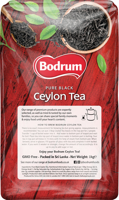 Bodrum Ceylon Tea 1kg