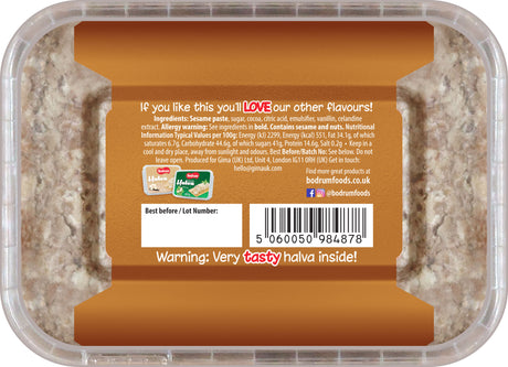 Bodrum Tahini Halva with Cocoa 350g