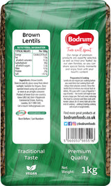 Bodrum Brown Lentils 1kg