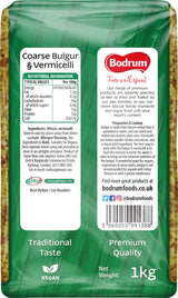 Bodrum Coarse Bulgur with Vermicelli 1kg