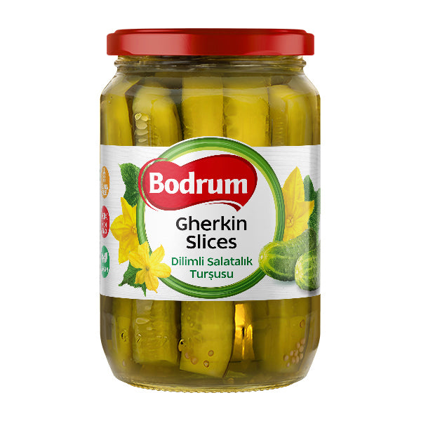 Bodrum Pickled Gherkin Sticks 670g